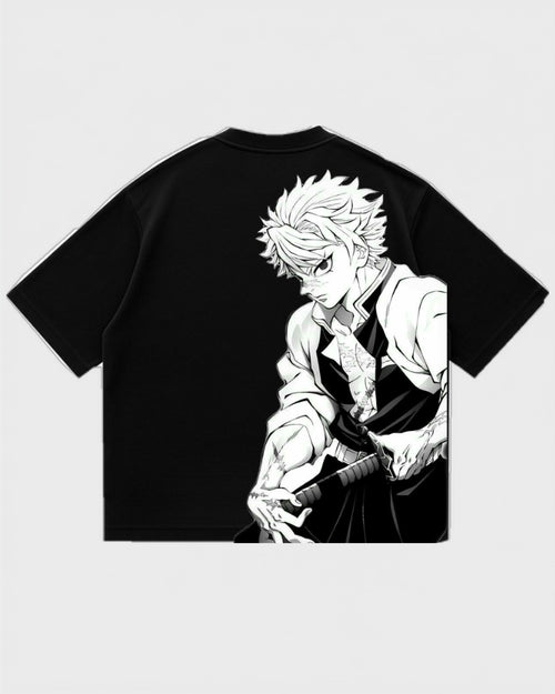HACHIRA DEMON SLAYER OVERSIZED T-SHIRT