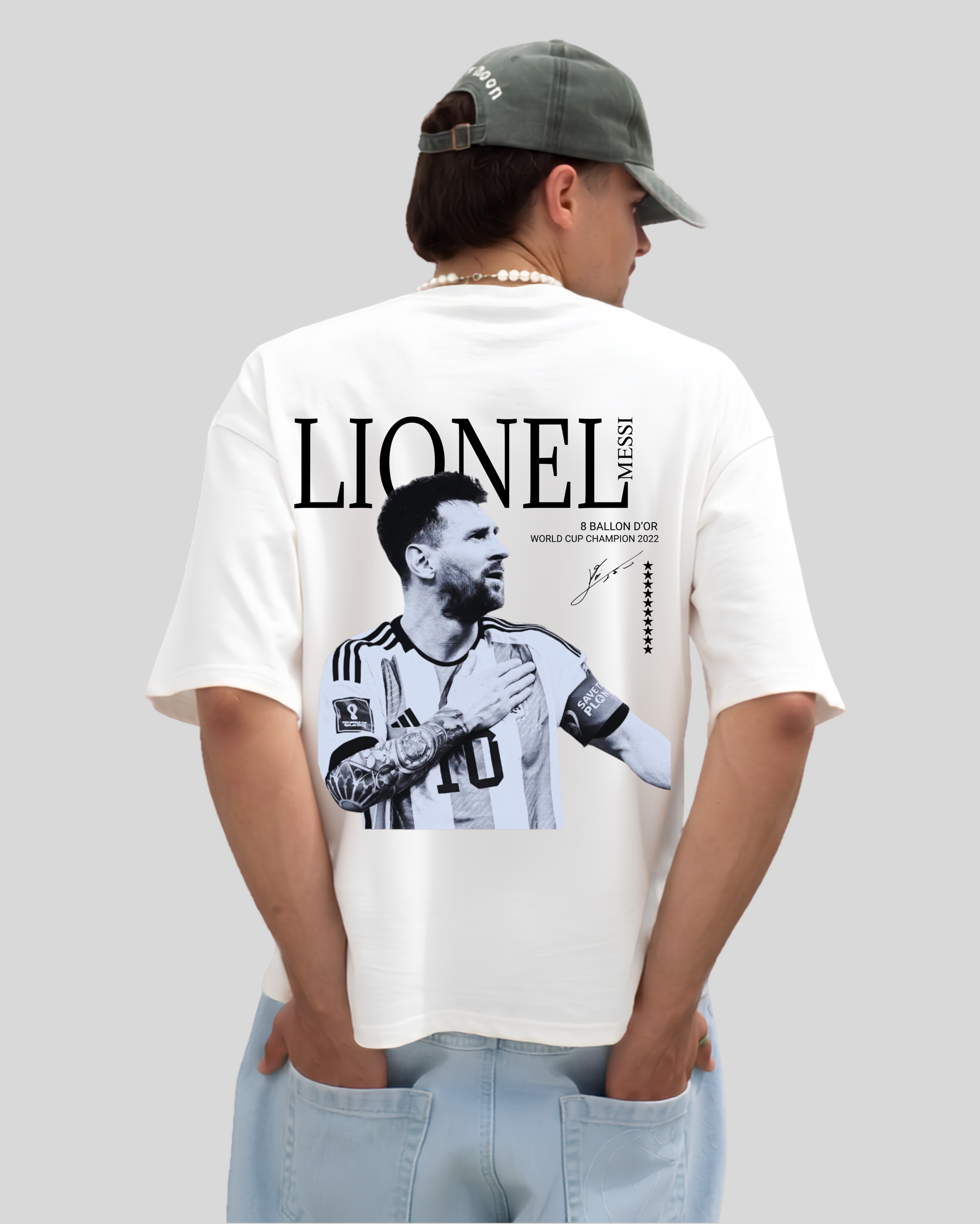 LIONEL MESSI OVERSIZED T-SHIRT