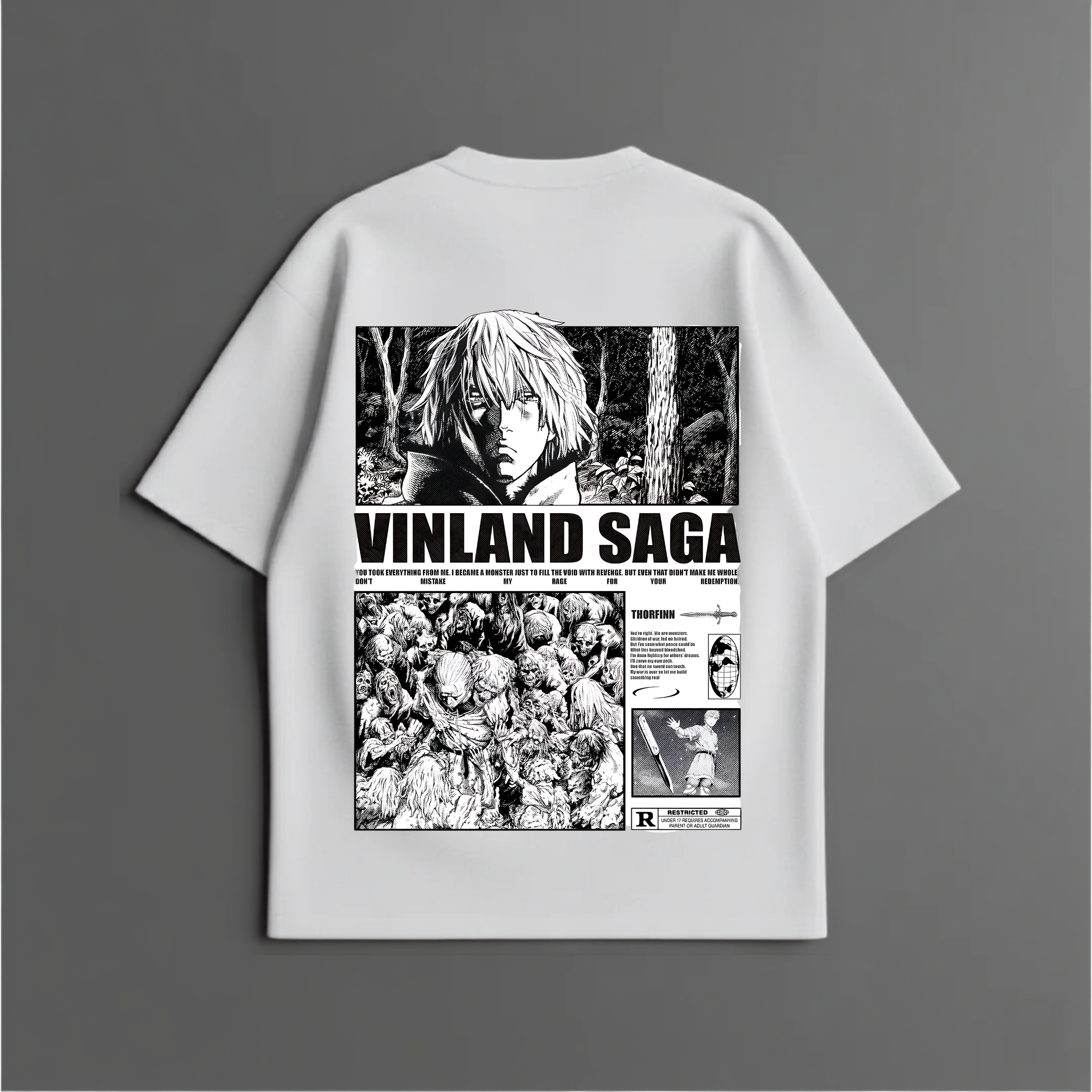 VINLAND SAGA OVERSIZED T-SHIRT
